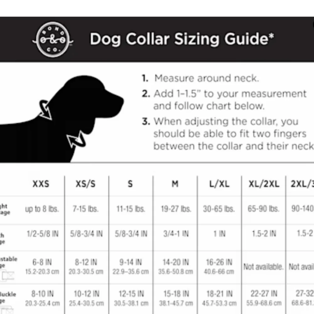 Bond & Co. Brown Genuine Leather Collar for Big Dogs, XX-Large/3X-Large